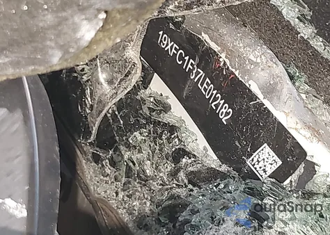 2020 Honda Civic Ex из США, поврежденный, VIN 19XFC1F37LE012182